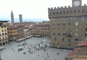 Obraz podglądu z kamery internetowej Florence - Piazza della Signoria